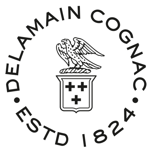Delamain Cognac Eagle Stamp Logo – Black