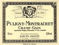 Puligny-Montrachet Champ-Gain Premier Cru