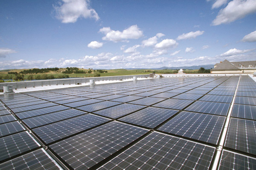 Domaine Carneros Photovoltaic Solar Collection System