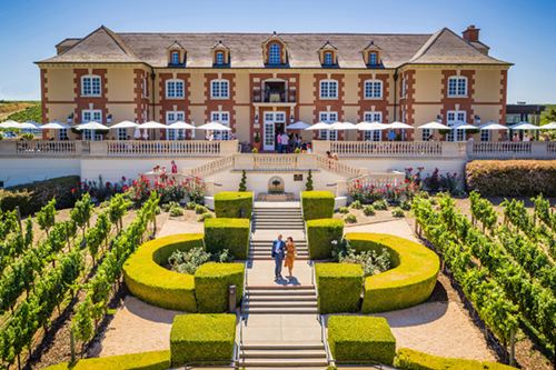 Domaine Carneros Château Front Grounds