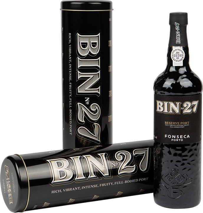 BIN 27 Holiday Tin & Bottle
