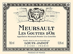 Meursault Goutte d’Or Premier Cru
