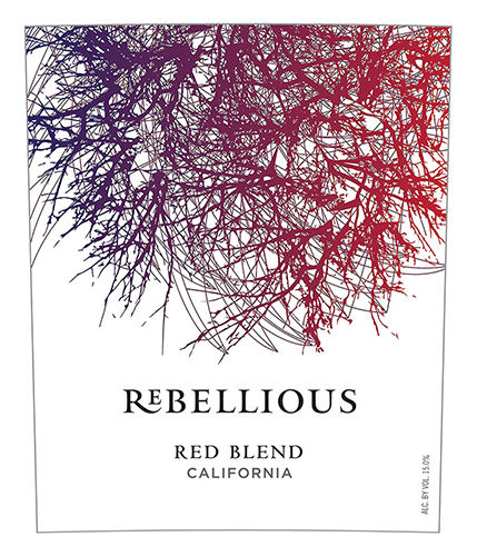 Red Blend Front Label
