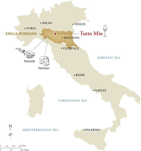 Italy Map – Tutto Mio