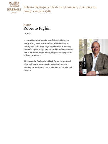 Roberto Pighin Biography
