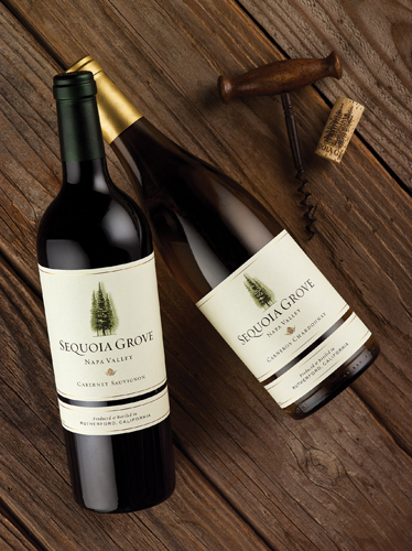 Napa Valley Cabernet Sauvignon and Carneros Chardonnay