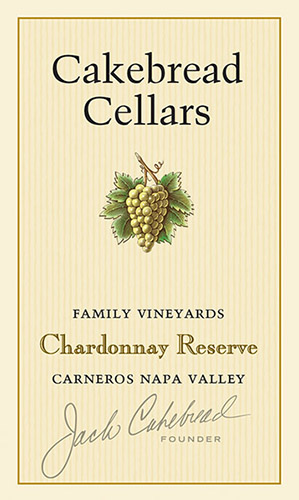 Napa Valley Chardonnay Reserve Front Label