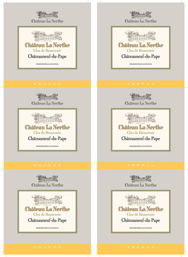 Clos de Beauvenir Châteauneuf-du-Pape Blanc Wine Card