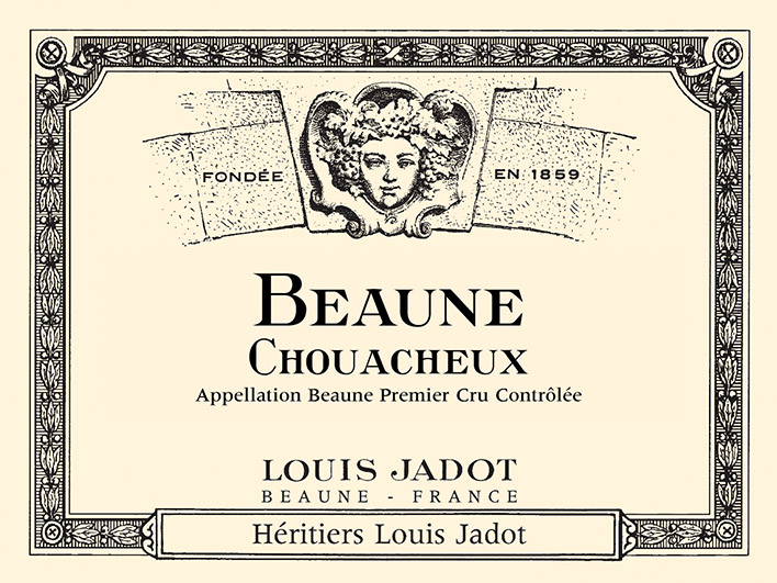 Beaune Chouacheux Premier Cru Front Label