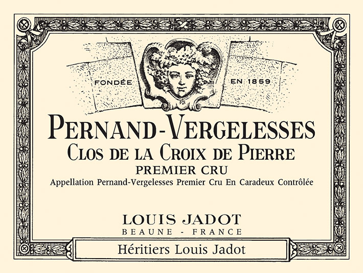 Pernand-Vergelesses Clos de la Croix de Pierre Premier Cru Front Label