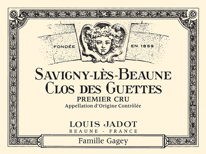 Savigny-lès-Beaune Clos des Guettes Premier Cru Front Label