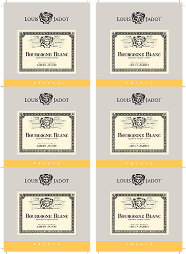 Bourgogne Blanc Wine Card