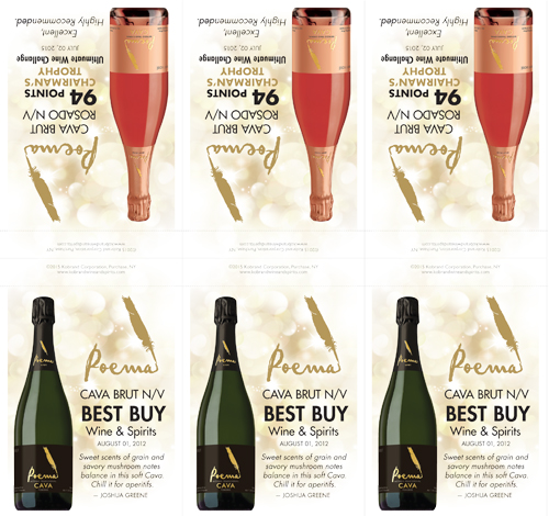 Cava Brut & Cava Brut Rosé Wine & Spirits Shelf Talker – Best Buy