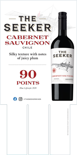 Cabernet Sauvignon (Chile) 2020 Blue Lifestyle Case Card – 90 Points
