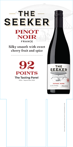 Pinot Noir (France) 2024 Tasting Panel Case Card – 92 Points