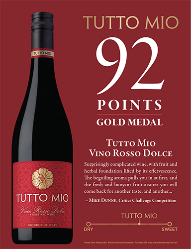 Vino Rosso Dolce Press Sheet