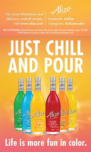 Alizé Passion “Ready To Drink” Shelf Talker