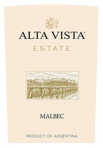 Estate Malbec Front Label