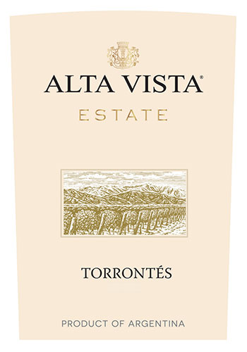 Estate Torrontés Front Label