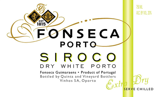 Siroco Extra Dry Front Label
