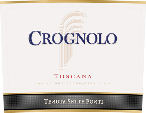 Crognolo Toscana IGT Front Label