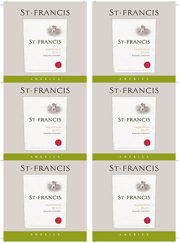 Sonoma County Sauvignon Blanc Wine Card