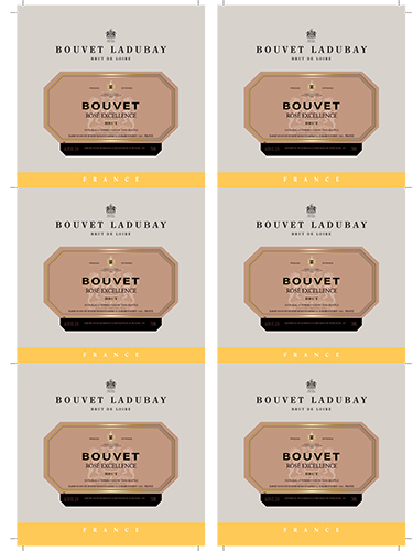 Excellence Brut Rosé Wine Card