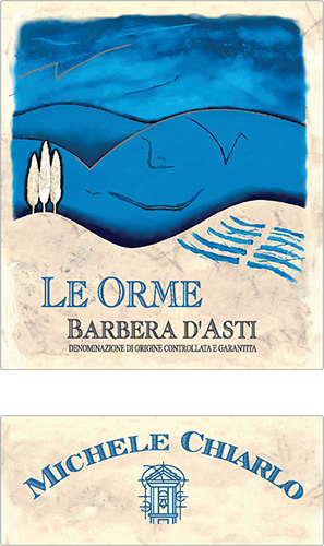 Otto: Le Orme Barbera d’Asti DOCG Front Label