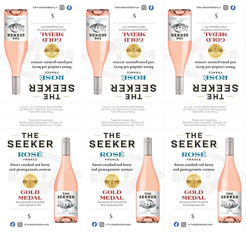 Rosé (France) Shelf Talker (Editable PDF)