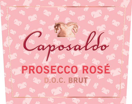 Prosecco Rosé Front Label