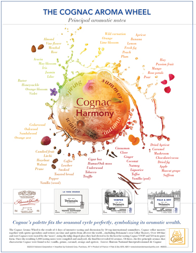 The Cognac Aroma Wheel Sell Sheet