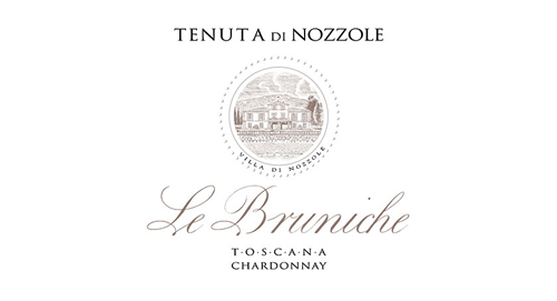 Le Bruniche Chardonnay Toscana IGT Front Label