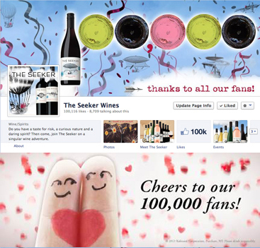 The Seeker and Maison Louis Jadot Exceed 100K Facebook Likes!