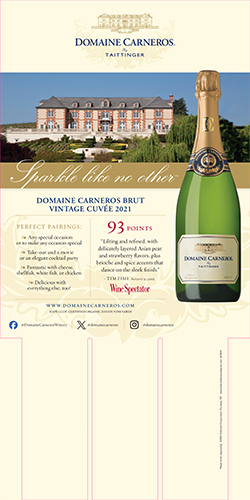 Brut Vintage Cuvée Case Card