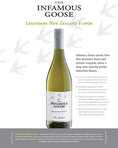 Infamous Goose Sell Sheet