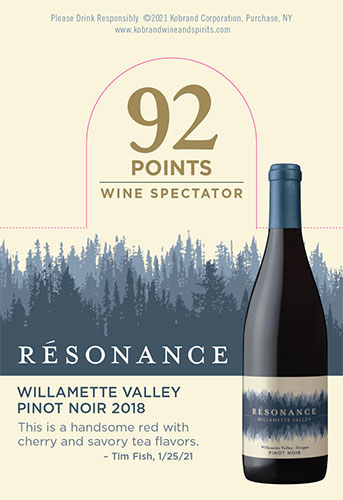 Willamette Valley Pinot Noir 2018 Necker (92 Points)