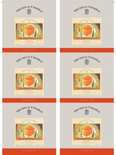 Le Marne Gavi Wine Card