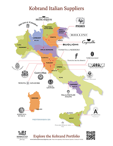 Italian Portfolio Map