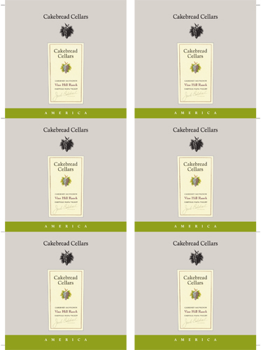 Vine Hill Ranch Cabernet Sauvignon Wine Card