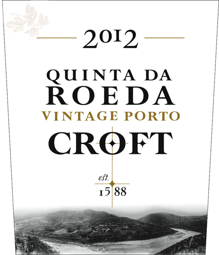 Quinta da Roêda Vintage Porto 2012 Front Label