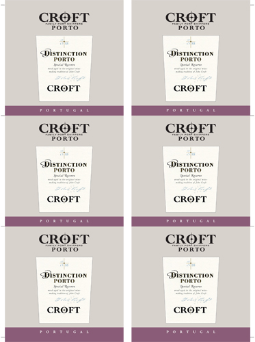Distinction Porto Wine Card