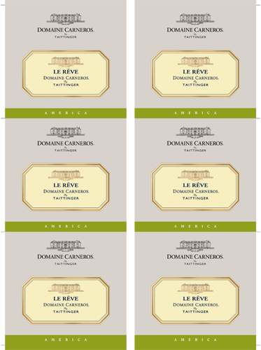 Le Rêve Blanc de Blancs Wine Card