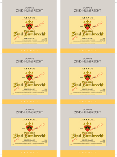 Pinot Blanc Wine Card