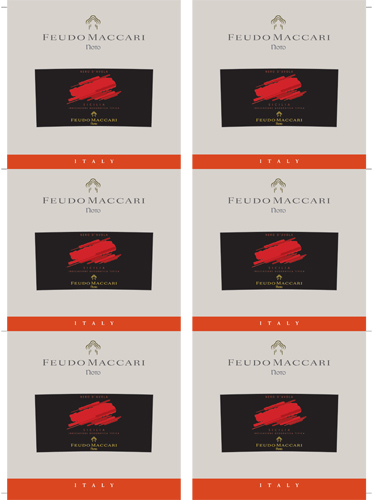 Nero d’Avola IGT Wine Card