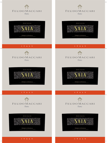 Saia Sicilia DOC Wine Card