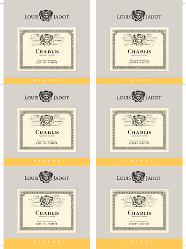 Chablis Wine Card