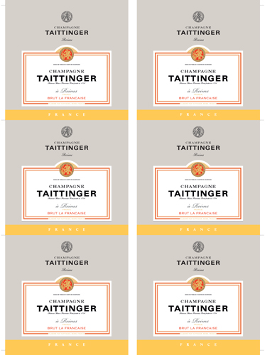 Brut La Française Wine Card