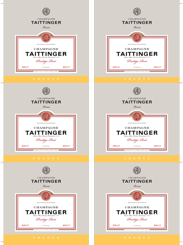 Prestige Rosé Wine Card