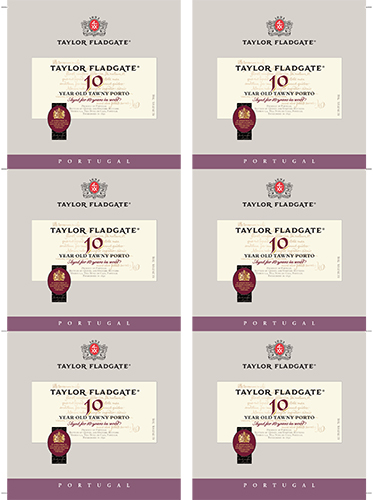10 Year Old Tawny Porto Wine Card