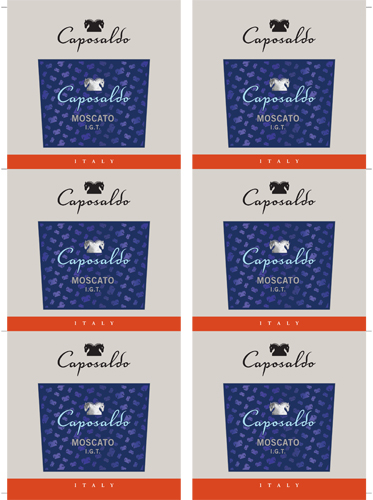 Moscato IGT Wine Card